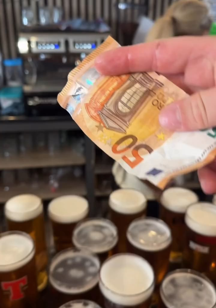 Barry goes to Spain with 50 yourous