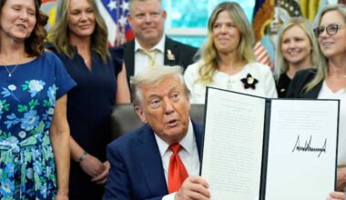 Trump honors fallen US service members and criticizes Biden to mark Afghanistan bombing anniversary