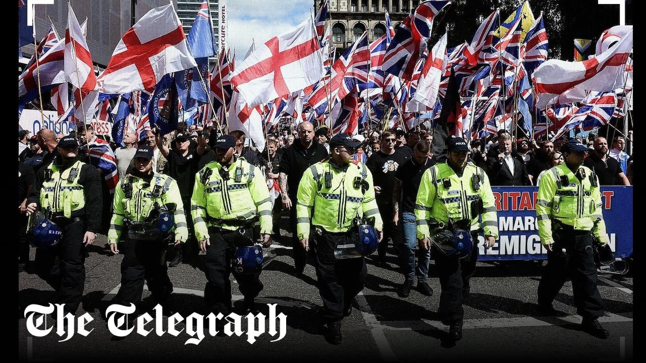 Labour targets anti-migrant protesters with terrorist tracking software