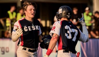 Čeští mladí baseballisté vyřídili Izrael 10:0 a v semifinále ME vyhlížejí Italy – ČT sport – Česká televize