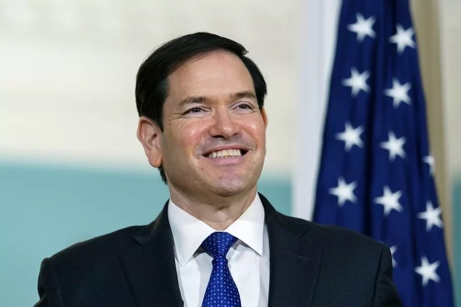 Mitsotakis Rubio call