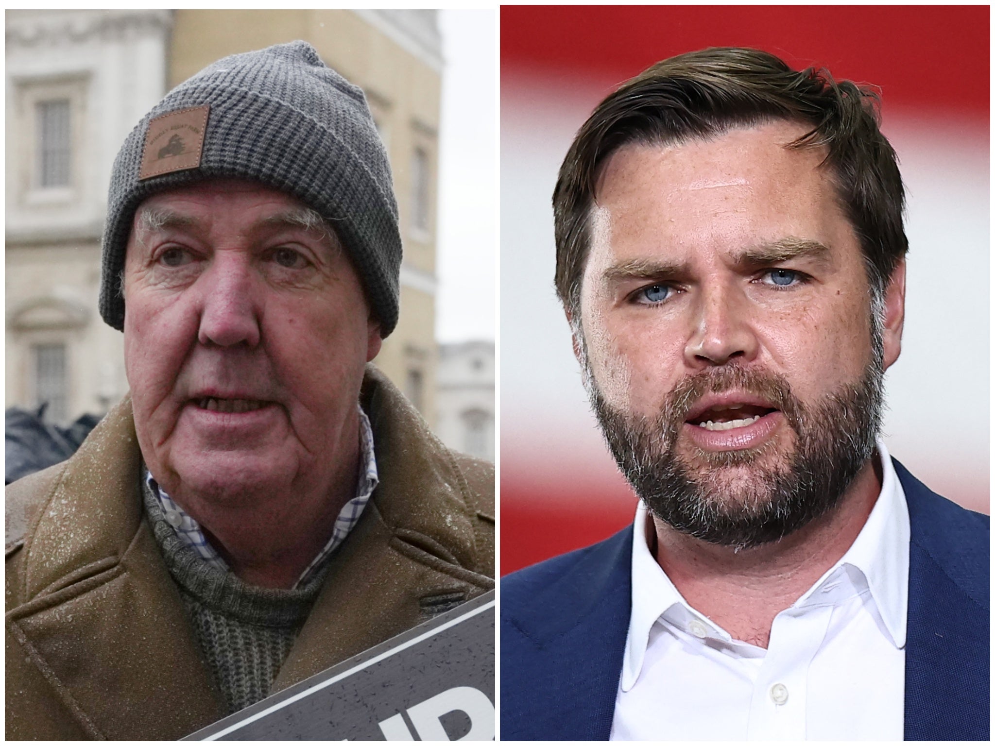Clarkson had a tense encounter with Vance's security