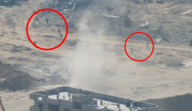 IDF eliminating Gazan militants right next to a tunnel entrance