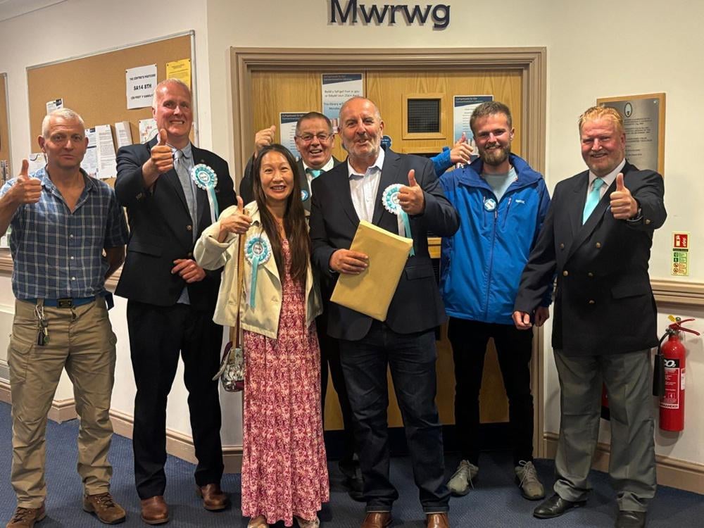 Reform UK wins by-election to take second seat on Carmarthenshire County Council
