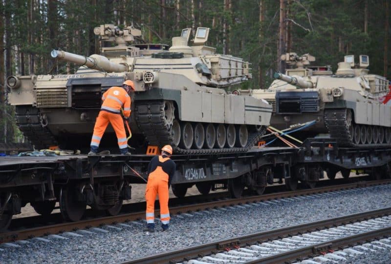 Deplacement abrams europe