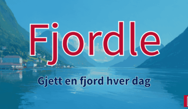 🇳🇴 Fjordle 2.0: Hints and satellite images 🏔️🌊