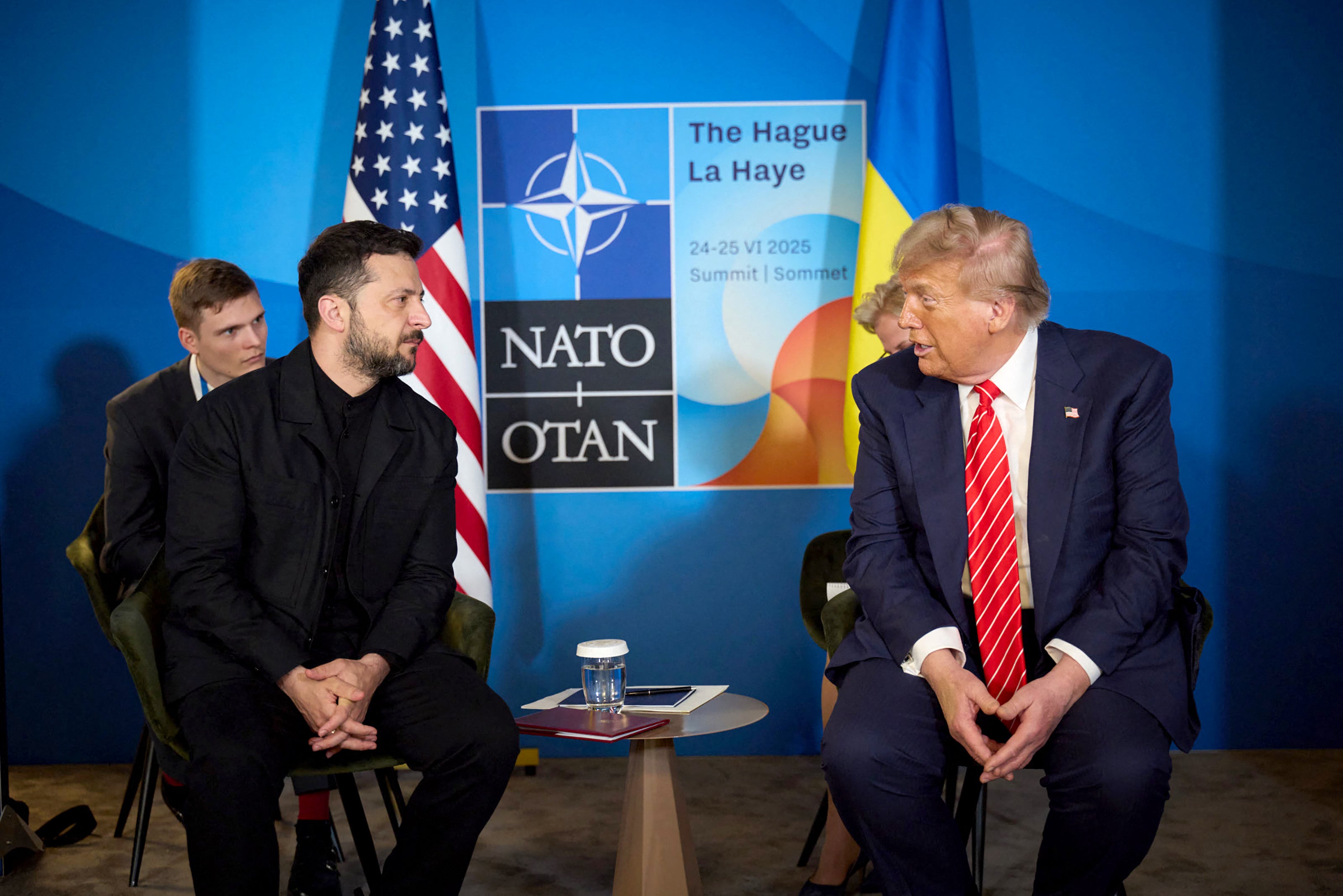 Volodymyr Zelensky and Donald Trump have had a fractious relationship