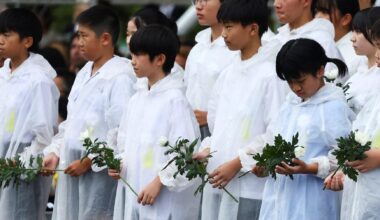 Nagasaki mayor warns of nuclear war as city marks 80 years since A-bomb