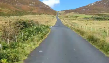 We took the scenic route to Glenevin Waterfall in Donegal today