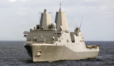 Navy ship catches fire near Japan coast; minor injuries reported