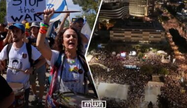 500,000 Israelis Take to Tel Aviv Streets to Demand Gaza Ceasefire