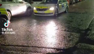 Police cordon on ravenhill road