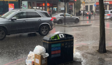 Anyone else felt such level of joy in the rain on Edgware Rd? This made me smile today.
