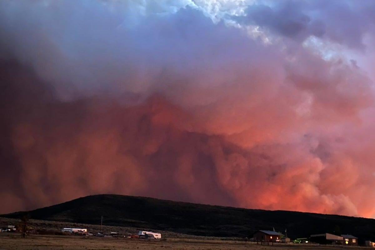 The Colorado Lee fire has scorched over 88,000 acres. The blaze is so big, it’s creating its own weather system
