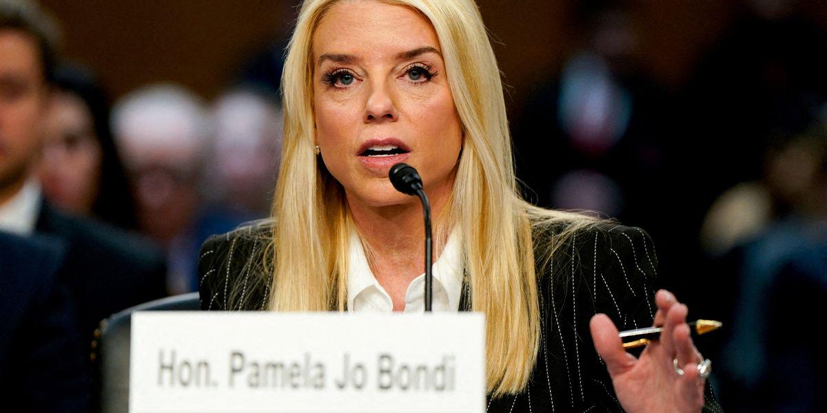 Pam Bondi accused of possible witness tampering with Ghislaine Maxwell's prison transfer