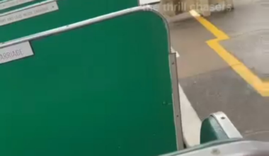 Blackpool Pleasure Beach train derail