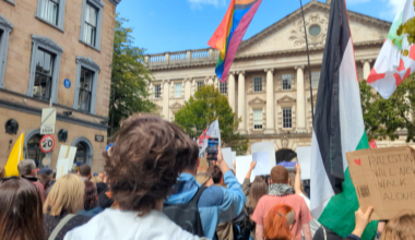 Trip report from attending the anti-fascist counter-protest in Belfast today