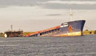 Ukraine has carried out an audacious drone strike on the Caspian Sea port of Olya, in Russia’s Astrakhan region, hitting one cargo vessel that Kyiv says was being used to transport arms from Iran. U.K.-based maritime security firm Ambrey confirmed to TWZ that this is the first time that a direct attack of this kind had been made on Olya and that it had resulted in one ship sunk. It also appears to be the first time that Ukraine has successfully targeted any kind of vessel in the Caspian Sea area.