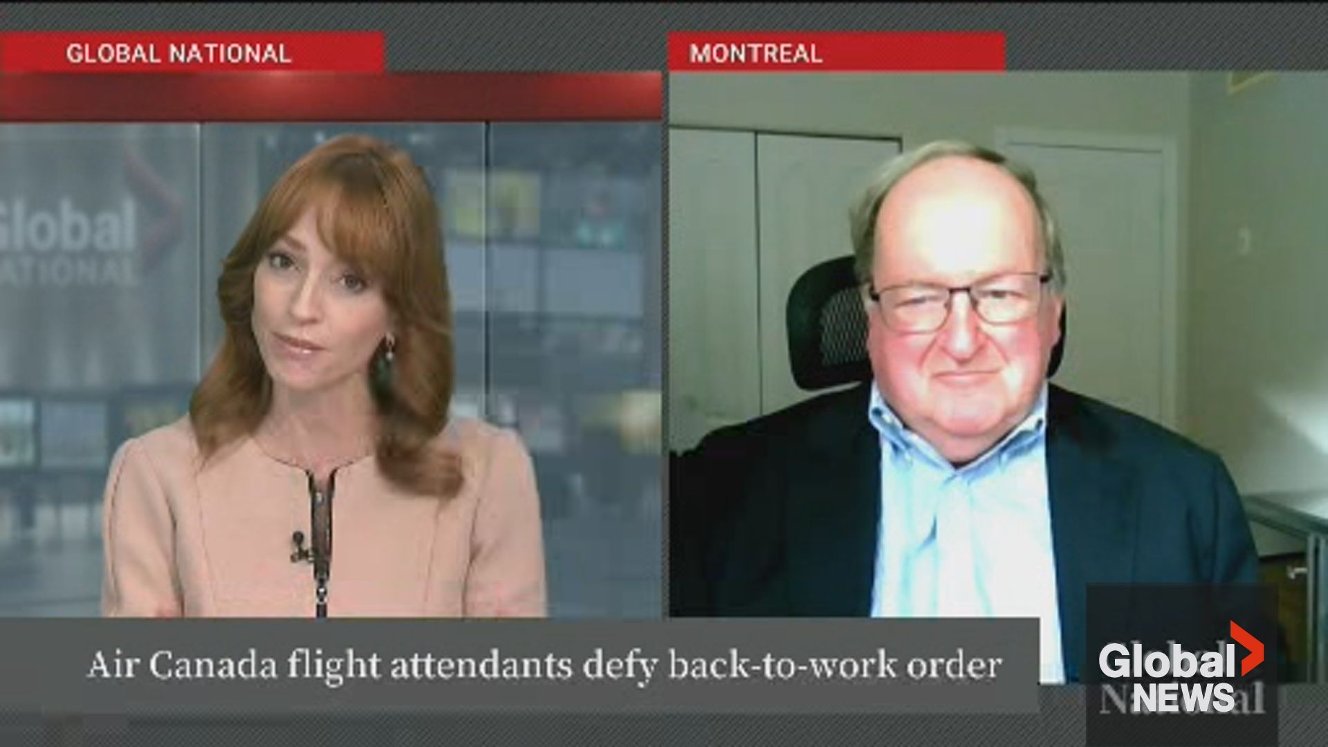 Click to play video: 'Air Canada flight attendants defy back-to-work order. What comes next?'