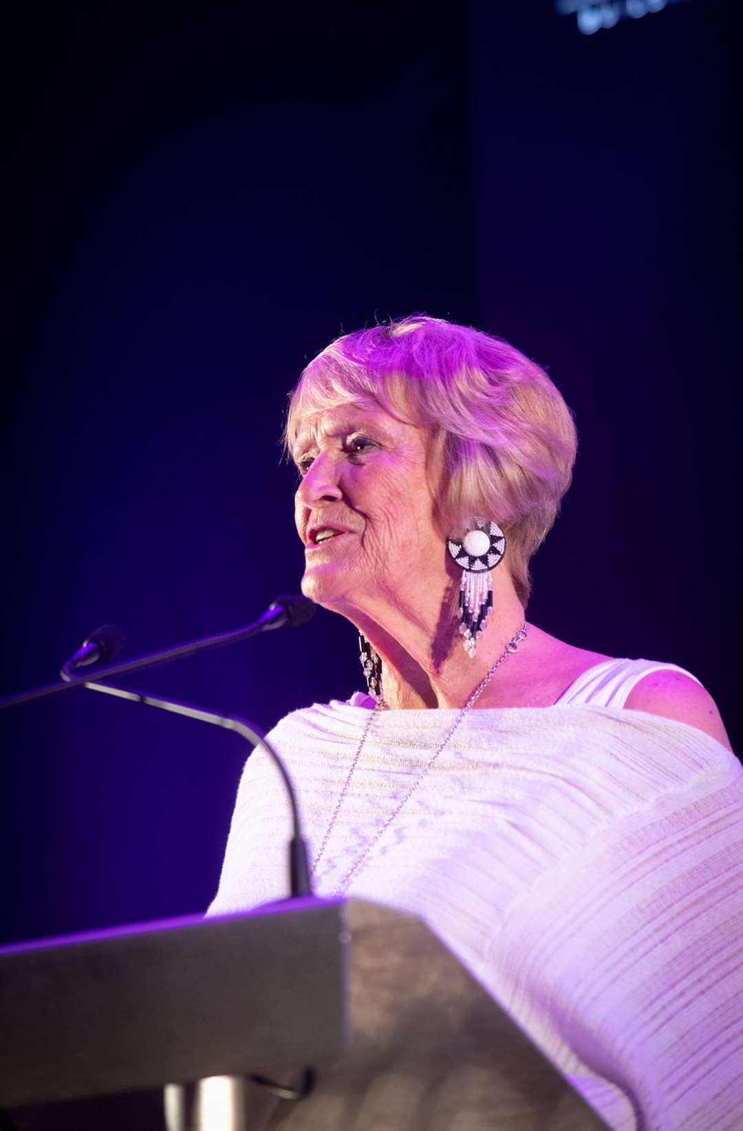 2025 Highland Business Women Awards. Guest Speaker – Betty Lambie, Original Founding President of HBW. Picture: Callum Mackay.