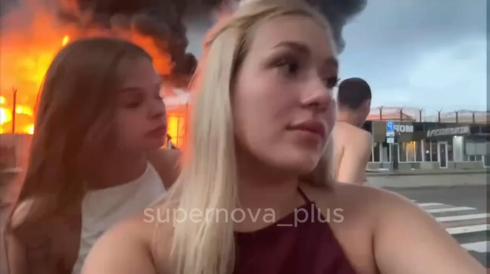 Russians filmed the aftermath of falling debris situation... published 03.08.2025