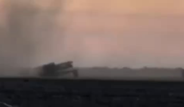 New Ukrainian Flamingo cruise missiles launch