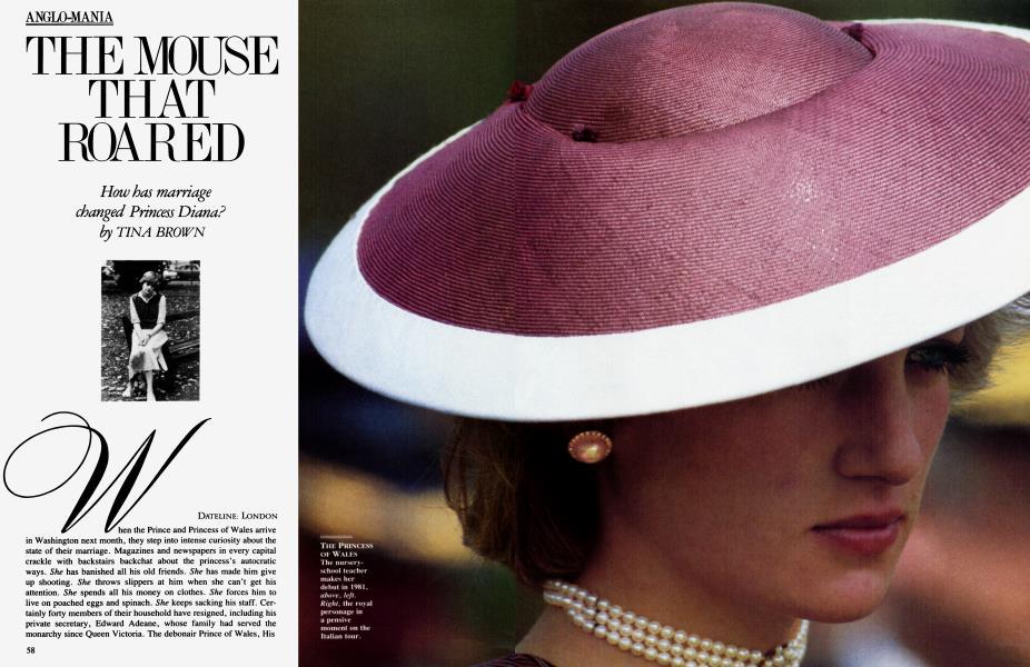 Tina Brown Article from 1985