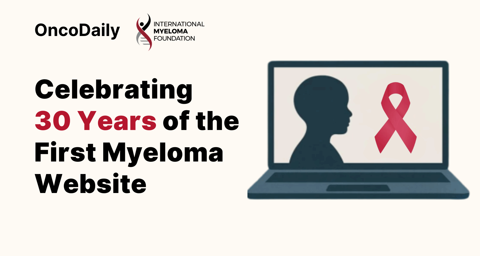 Celebrating 30 Years of the First Myeloma Website - IMF