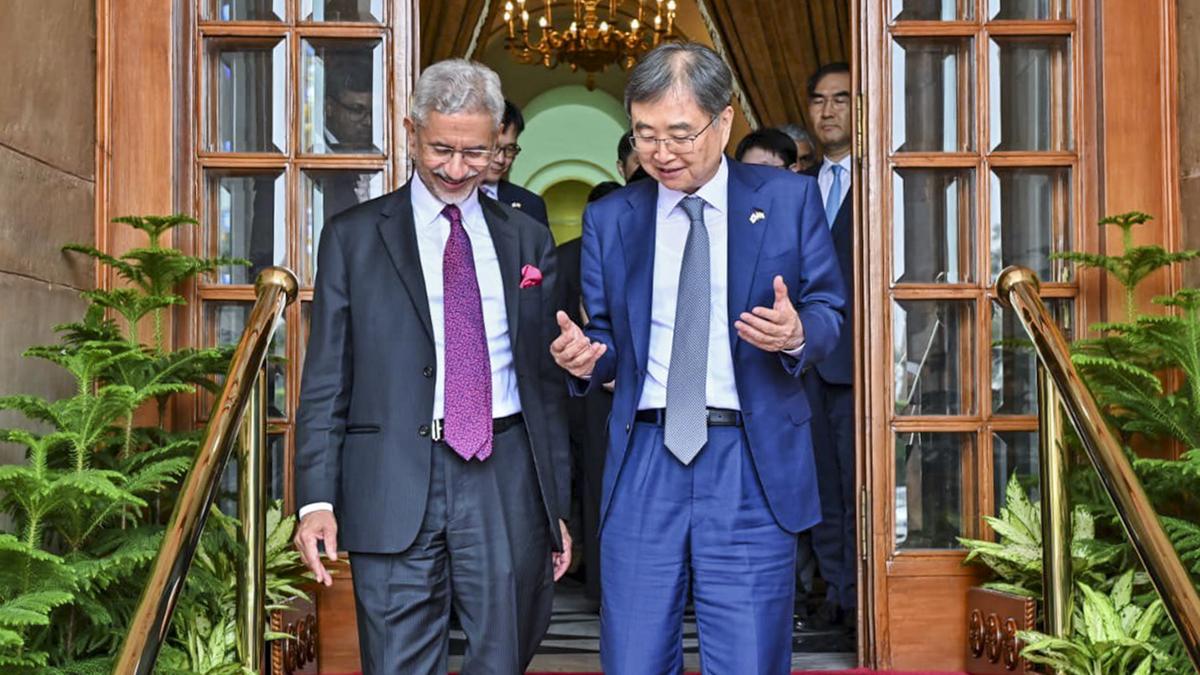 Jaishankar holds ‘productive’ talks with South Korean Foreign Minister
