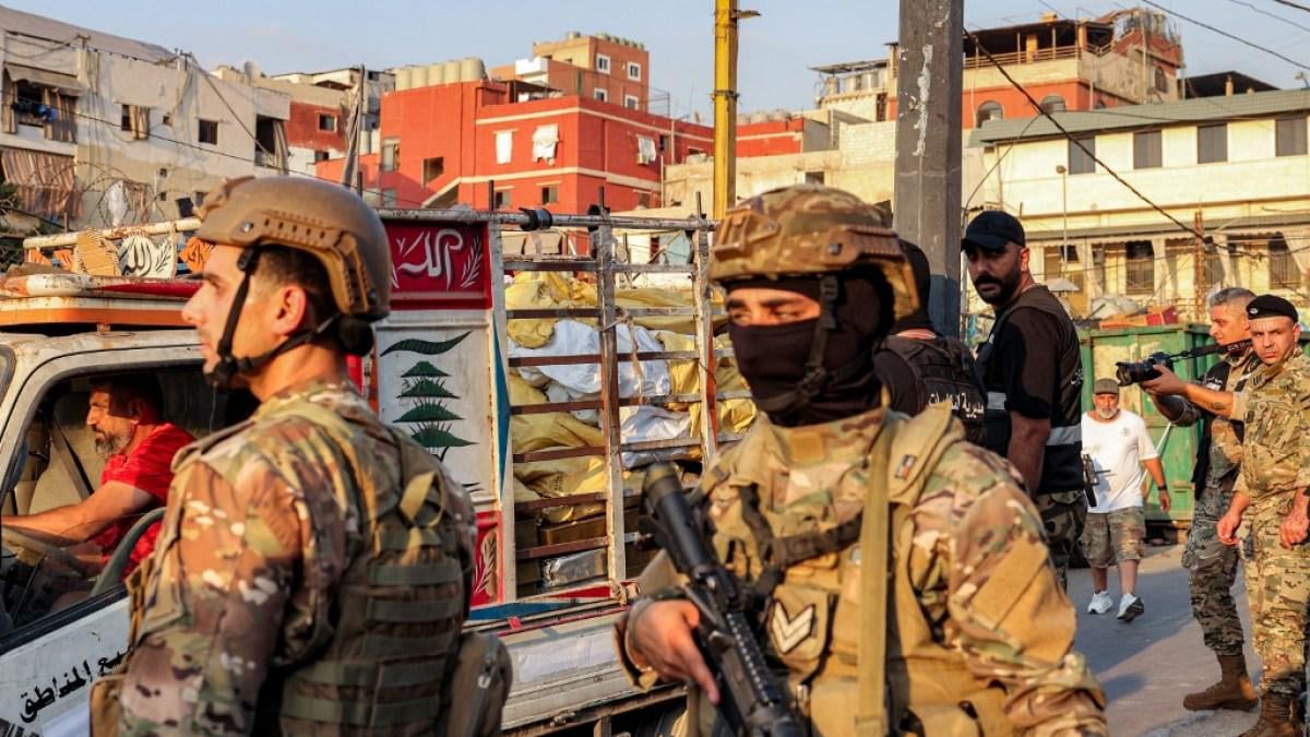 Lebanon begins disarming Palestinian groups in refugee camps