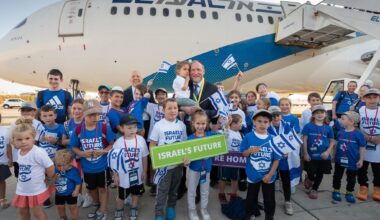 Aboard first aliyah flight since Oct. 7, immigrants say war strengthened their resolve