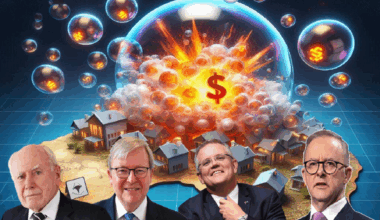 Australians aren't as rich as they think