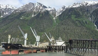 Canadian port of Stewart