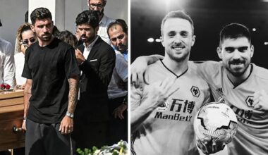 Portugal Give Jota’s No. 21 Jersey to Close Friend Ruben Neves