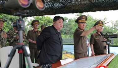 Propaganda loudspeakers are being dismantled at the Korean border