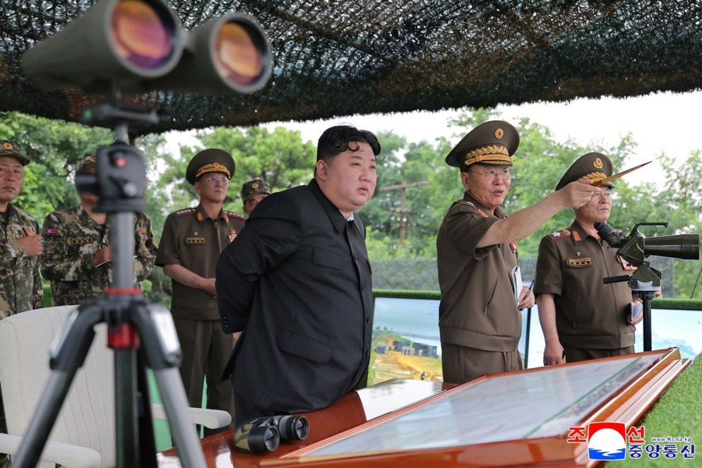 Propaganda loudspeakers are being dismantled at the Korean border