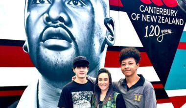 Jonah Lomu’s widow accuses Aussie book publisher of exploiting New Zealand rugby legend’s trademark