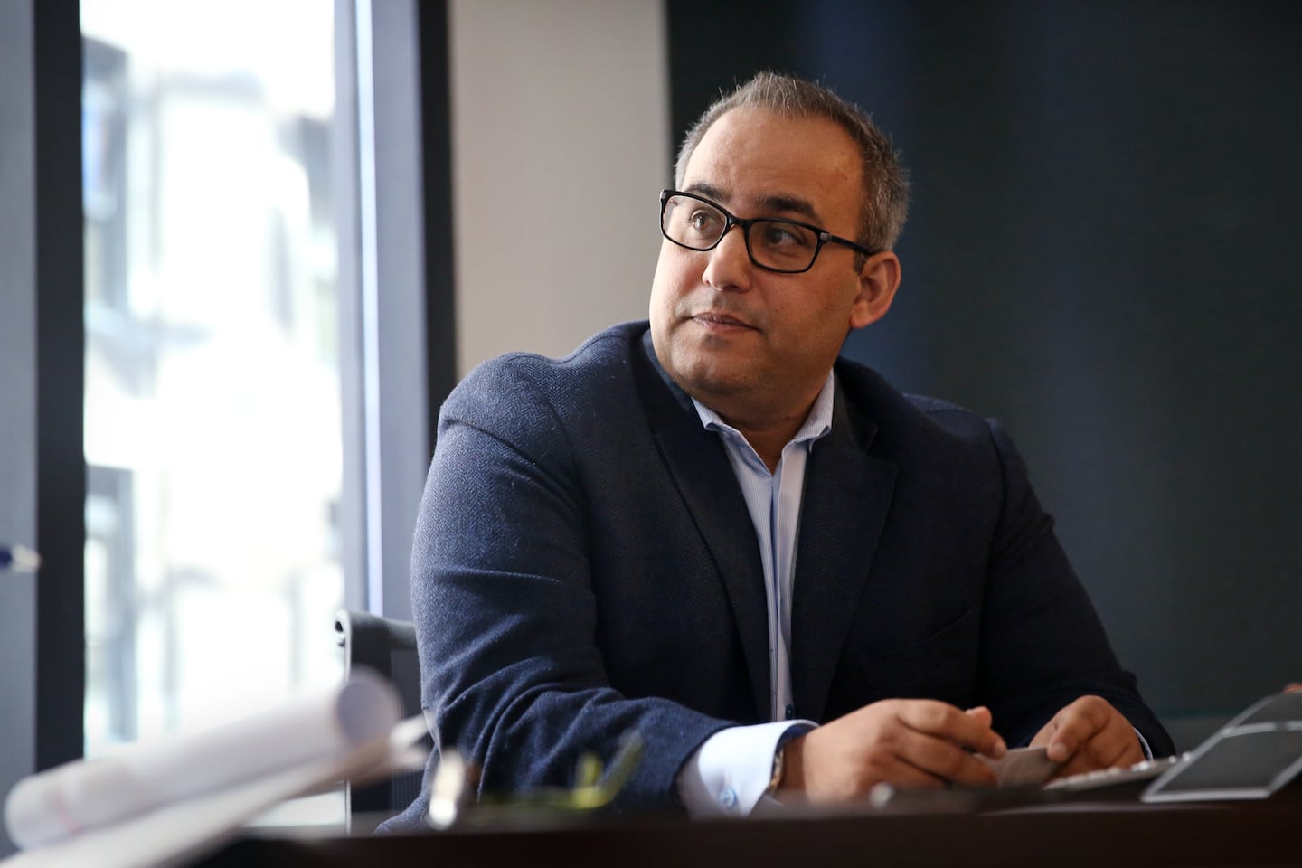 Frank Perullo, shown in 2019, has operated behind the scenes in Democratic politics for decades.