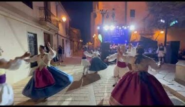 Malaguenya d'Agost - El Forcat Danses (feria de Julio 2025 de Valencia)