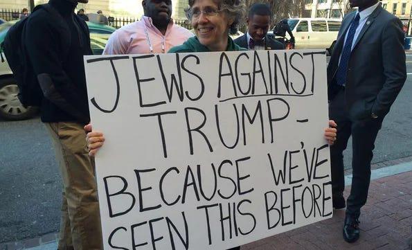 Why Holocaust survivors compare Trump to Hitler: Trump is an actual fascist who is using Hitler's fascist propaganda tactics to turn normal Americans into bloodthirsty MAGA Nazis.