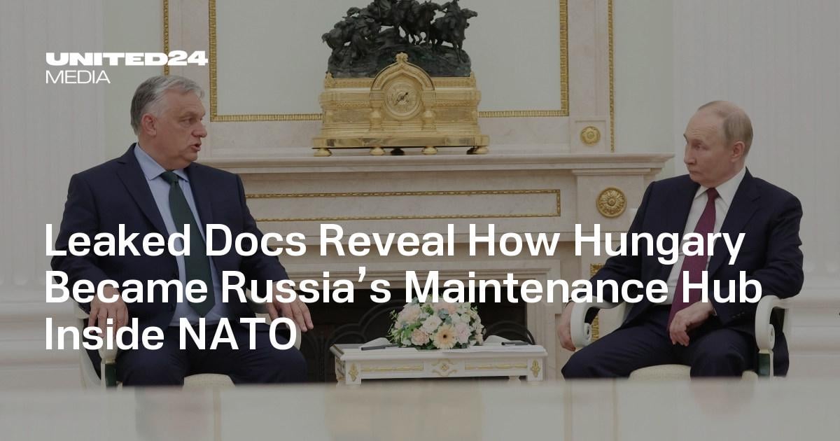 Leaked Docs Reveal How Hungary Became Russia’s Maintenance Hub Inside NATO