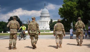 Over 300 arrested in 10 days of federal law enforcement in DC, White House says