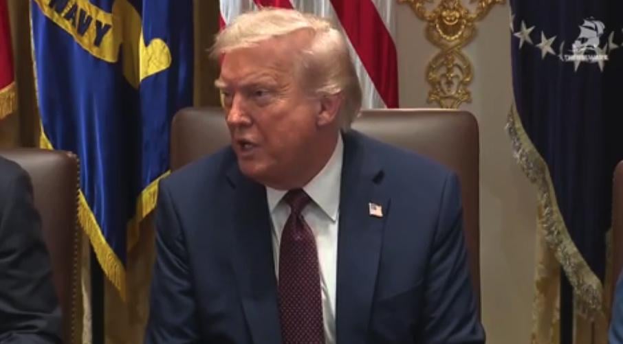 Trump Declares, ‘I Have the Right To Do Anything I Want’ Because ‘I’m the President’
