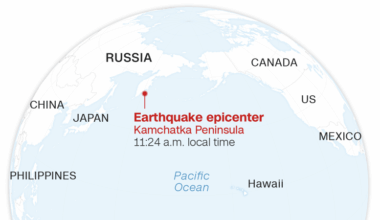 Mass hysteria in hawaii after Russian Earthquake