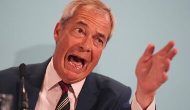 Church of England’s most senior bishop accuses Nigel Farage of ‘kneejerk’ response to migrant crisis