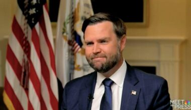 JD Vance Is All Smiles When Asked Whether He’ll Be Succeeding Trump