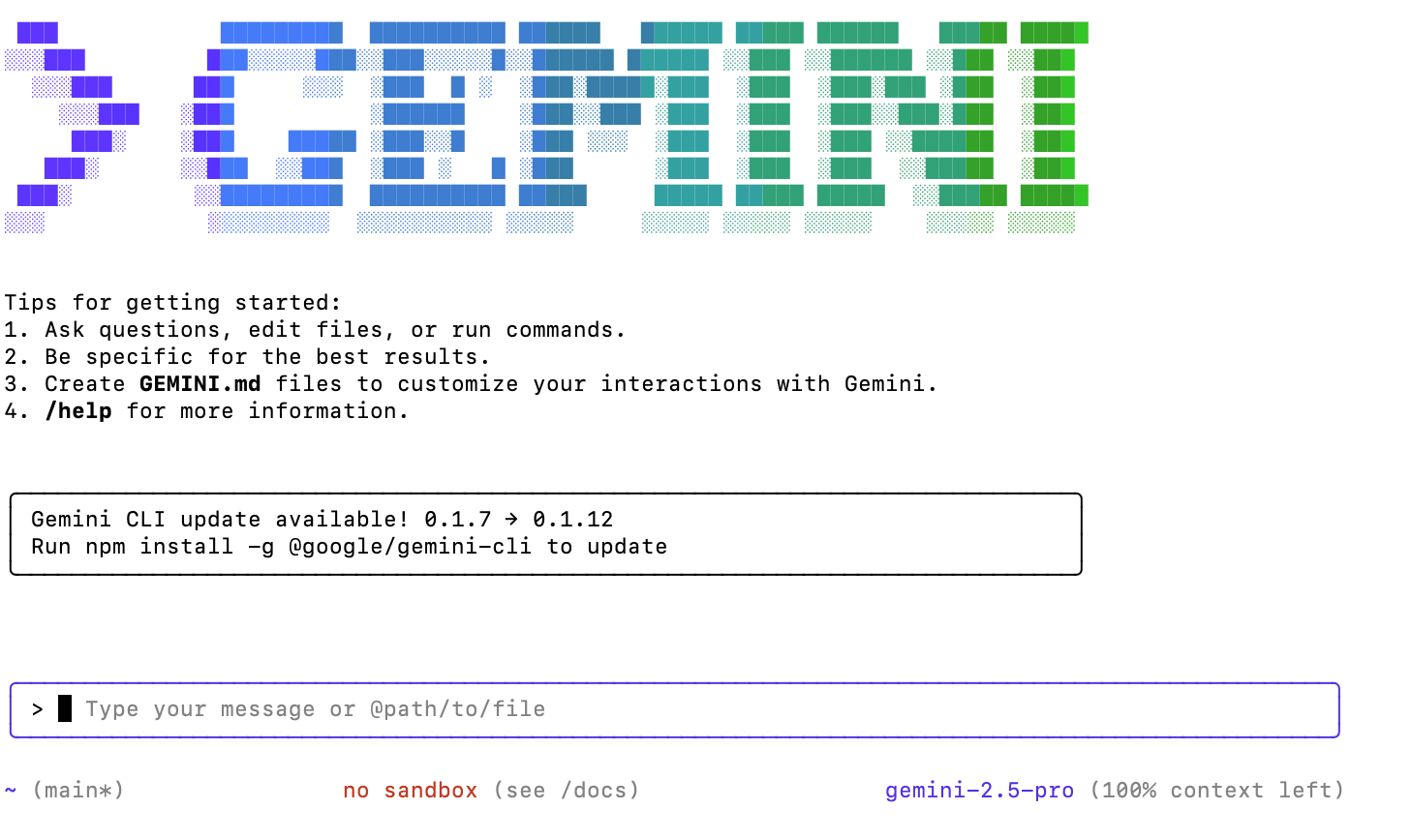 Gemini CLI