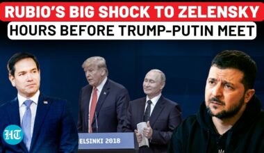 Rubio’s message to Putin hours before Trump meet, gives ‘land’ shock to Zelensky on camera