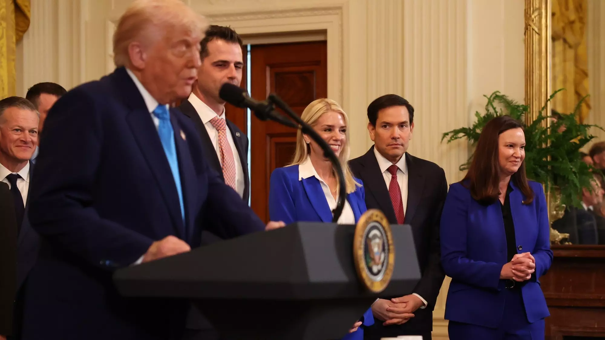 Rubio, Marco (2025 NCAA MBK White House Visit)