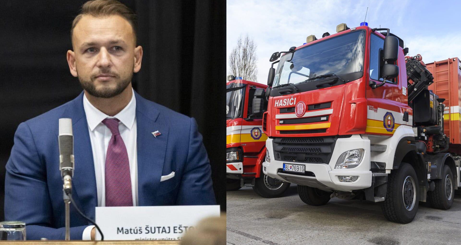 Hasičské autá za milióny chýbajú: Mikulec hovorí o podvode, Šutaj Eštok pod tlakom. Schránková firma LRK Trading, s ktorou ministerstvo vnútra uzavrelo zmluvu na dodávku 80 kusov hasičských vozidiel, ich nedodáva. Podľa dohody z júna 2024 malo byť do 12 mesiacov dodaných minimálne 30 kusov